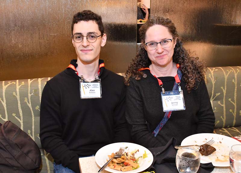 Rookies Alex Pinheiro, Jenny Wittner